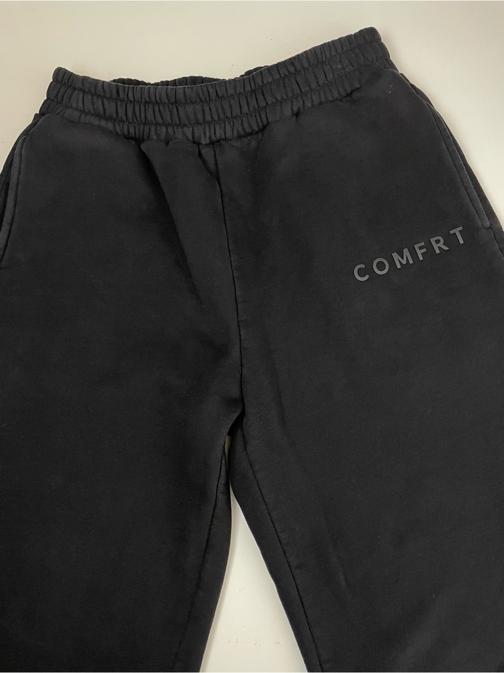 Comfrt Tranquil Oversized Sweatpants Obsidian Black Large - Picture 8 of 13